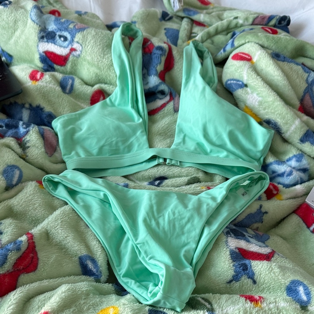 SHEIN Mint Green Bikini Set